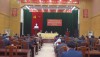 Đoàn đại biểu Quốc hội tỉnh tiếp xúc cử tri thị trấn Hòa Thuận, huyện Quảng Hòa.