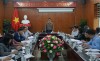 Trưởng Ban Văn hóa - Xã hội HĐND tỉnh Nông Hải Lưu phát biểu tại cuộc họp.