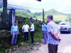 Đoàn khảo sát Ban Dân tộc HĐND tỉnh kiểm tra đường ống dẫn nước tại xã Yên Sơn (Hà Quảng)