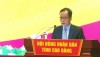 Đồng chí Nông Thanh Tùng, Phó Chủ tịch HĐND tỉnh phát biểu khai mạc hội nghị.