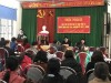Tổ đại biểu HĐND tỉnh đơn vị huyện Quảng Hòa tiếp xúc cử tri sau Kỳ họp thứ 17 tại xã Hạnh Phúc