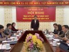 Trưởng Ban Văn hóa - Xã hội HĐND tỉnh Nông Hải Lưu chủ trì hội nghị