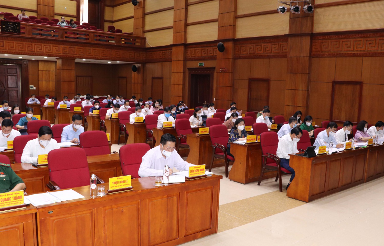 Các đại biểu dự kỳ họp thứ 4 (chuyên đề), HĐND tỉnh