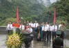 Đoàn đại biểu tỉnh dâng hương Đền thờ Chủ tịch Hồ Chí Minh,xã Trường Hà (Hà Quảng).