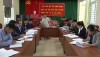Ban Pháp chế HĐND huyện Hạ Lang giám sát việc xây dựng, thực hiện quy ước, hương ước tại xã Đức Quang