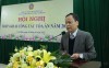 Đồng chí Nông Thanh Tùng, Uỷ viên Ban Thường vụ Tỉnh uỷ, Phó Chủ tịch HĐND tỉnh phát biểu chỉ đạo hội nghị.