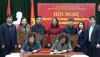 Đại diện các đơn vị thành viên Khối thi đua các cơ quan tham mưu tổng hợp tỉnh Cao Bằng ký kết giao ước thi đua năm 2023.