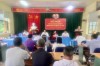 Toàn cảnh Hội nghị tiếp xúc cử tri sau Kỳ họp thứ 14 HĐND tỉnh khoá XVII tại xã Nam Quang huyện Bảo Lâm
