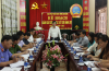 Trưởng Ban Pháp chế HĐND tỉnh Nông Văn Tuân phát biểu kết luận buổi giám sát.
