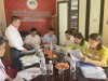 Đoàn khảo sát làm việc với Công ty cổ phần Du lịch Cao Bằng tại huyện Trùng Khánh