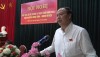 Phó Chủ tịch HĐND tỉnh Hoàng Văn Thạch làm rõ thêm một số vấn đề cử tri quan tâm trong phạm vi thuộc thẩm quyền.