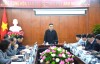 Trưởng ban Văn hóa - Xã hội Nông Hải Lưu kết luận cuộc họp.