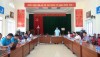 Các đại biểu dự buổi làm việc.