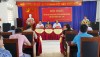 Tổ đại biểu HĐND tỉnh đơn vị huyện Thạch An tiếp xúc cử tri sau Kỳ họp thứ 20 tại thị trấn Đông Khê