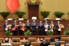 Tổng Bí thư Tô Lâm, Thủ tướng Chính phủ Phạm Minh Chính, Chủ tịch Quốc hội Trần Thanh Mẫn chúc mừng các nhân sự được bầu, phê chuẩn bổ nhiệm.