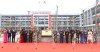 Các đại biểu thức hiện nghi thức khánh thành trụ sở Trung tâm y tế huyện Thạch An.