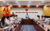Đoàn giám sát của Thường trực HĐND tỉnh Cao Bằng làm việc với sở Xây dựng
