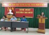 Phó Chủ tịch HĐND tỉnh Hà Nhật Lệ phát biểu chỉ đạo định hướng với chi bộ xóm Bình Minh