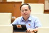 Bí thư Tỉnh ủy, Trưởng Đoàn đại biểu Quốc hội tỉnh Cao Bằng Quản Minh Cường.