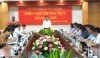 Chủ tịch HĐND tỉnh Bế Thanh Tịnh phát biểu kết luận phiên họp.