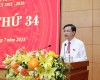 Chủ tịch HĐND tỉnh Bế Thanh Tịnh phát biểu bế mạc kỳ họp