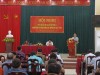 Toàn cảnh hội nghị TXCT tại xã Độc Lập