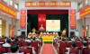 Toàn cảnh Đại hội đại biểu Đảng bộ Công an tỉnh lần thứ XIV, nhiệm kỳ 2025 - 2030