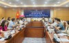 Các đại biểu dự Hội nghị chuyên đề tại điểm cầu tỉnh Cao Bằng