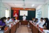 Đồng chí Bế Thanh Tịnh, Phó bí thư Thường trực Tỉnh ủy, Chủ tịch HĐND tỉnh phát biểu tại buổi khảo sát