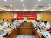 Phó Trưởng đoàn chuyên trách Đoàn ĐBQH tỉnh Cao Bằng Bế Minh Đức phát biểu tại Hội nghị