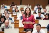 Đại biểu Quốc hội Đoàn Thị Lê An, phát biểu thảo luận tại Hội trường