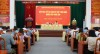Toàn cảnh hội nghị TXCT sau kỳ họp Kỳ họp thứ Nhất, Quốc hội khoá XVI tại xã Quảng Uyên