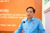 Phó Chủ tịch HĐND tỉnh Bế Minh Đức phát biểu tại Hội nghị TXCT