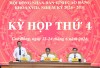 Chủ tọa điều hành phiên chất vấn và trả lời chất vấn tại kỳ họp