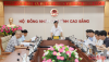 Trưởng Ban Pháp chế, HĐND tỉnh Nông Văn Tuân kết luận cuộc họp