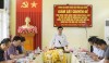 Đồng chí Dương Mạc Kiên, Phó Trưởng đoàn chuyên trách Đoàn ĐBQH tỉnh kết luận buổi giám sát tại xã Lũng Nặm