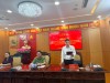 Đồng chí Dương Mạc Kiên, Tỉnh ủy viên, Phó Trưởng Đoàn chuyên trách Đoàn đại biểu Quốc hội tỉnh phát biểu tại Hội nghị