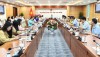 Các đại biểu tham dự Hội nghị tại điểm cầu Văn phòng Đoàn ĐBQH và HĐND tỉnh; Văn phòng UBND tỉnh