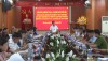 Quang cảnh buổi làm việc