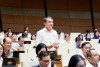 Đại biểu Sầm Minh Hồ phát biểu thảo luận tại hội trường