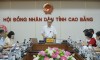 Trưởng Ban Kinh tế - Ngân sách HĐND tỉnh Dương Hùng Dũng kết luận cuộc họp