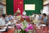 Trưởng Ban Kinh tế - Ngân sách, HĐND tỉnh Dương Hùng Dũng phát biểu kết luận chương trình giám sát