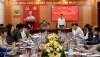 Phó Bí thư Thường trực Tỉnh ủy, Trưởng Đoàn đại biểu Quốc hội tỉnh Bế Thanh Tịnh kết luận hội nghị