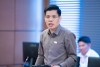 Đại biểu Dương Mạc Kiên, Tỉnh ủy viên, Phó Trưởng đoàn chuyên trách Đoàn ĐBQH tỉnh phát biểu