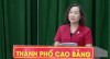 Phó Chủ tịch HĐND tỉnh Hà Nhật Lệ phát biểu tại kỳ họp