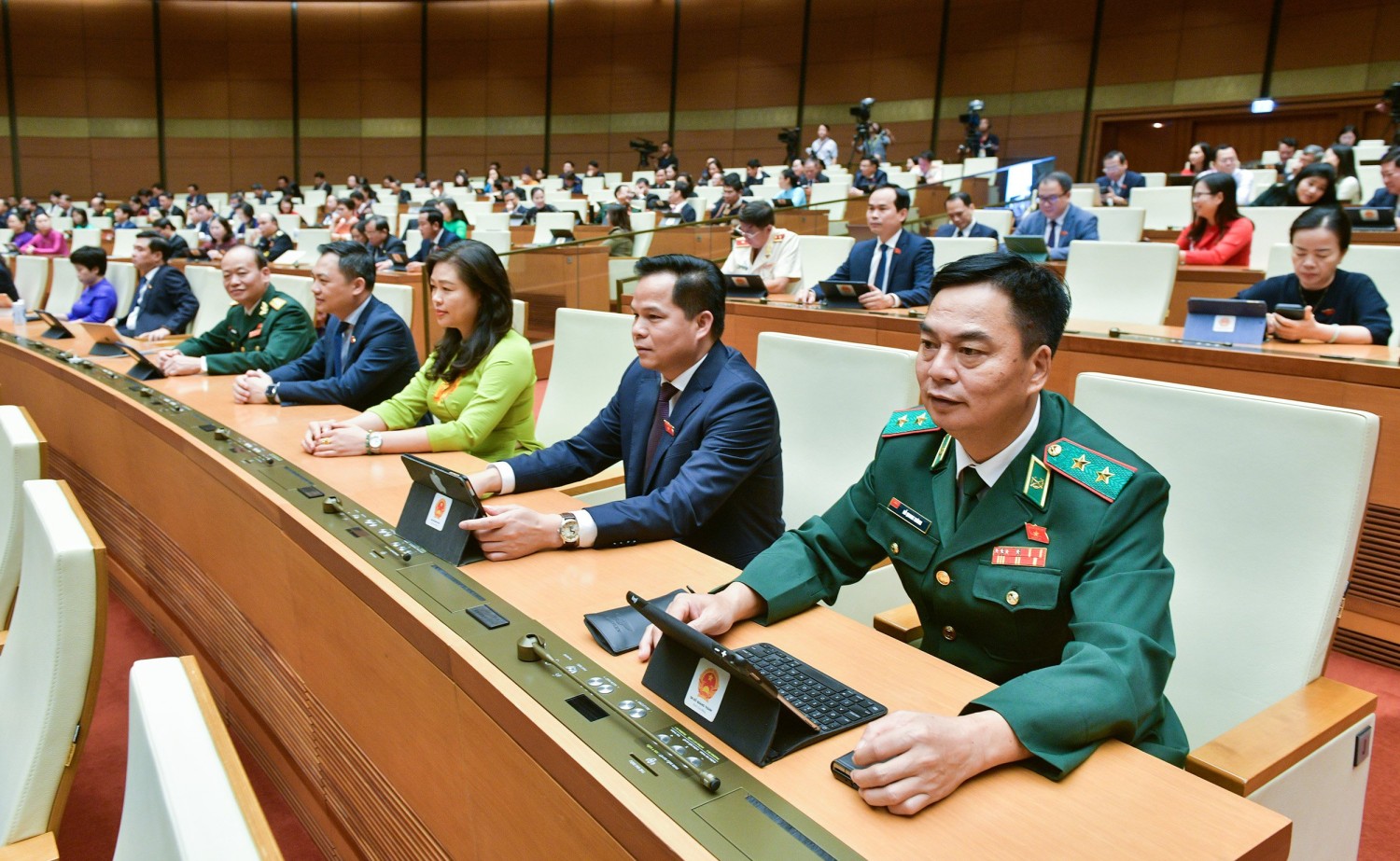 Đoàn ĐBQH tỉnh Cao Bằng tại phiên bế mạc kỳ họp