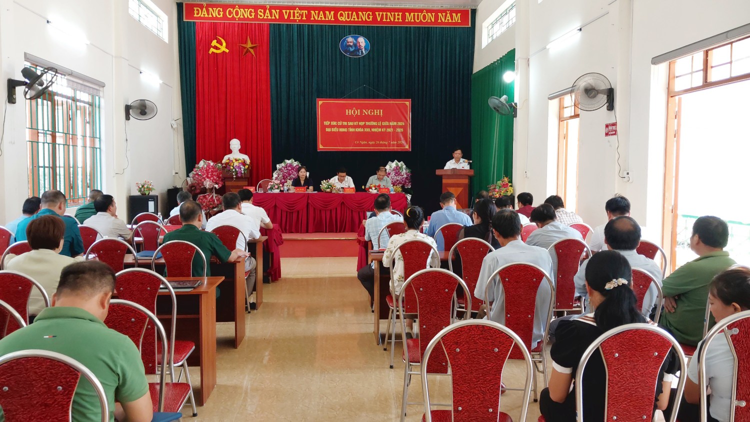 Tổ đại biểu HĐND tỉnh đơn vị Hạ Lang TXCT tại huyện Hạ Lang