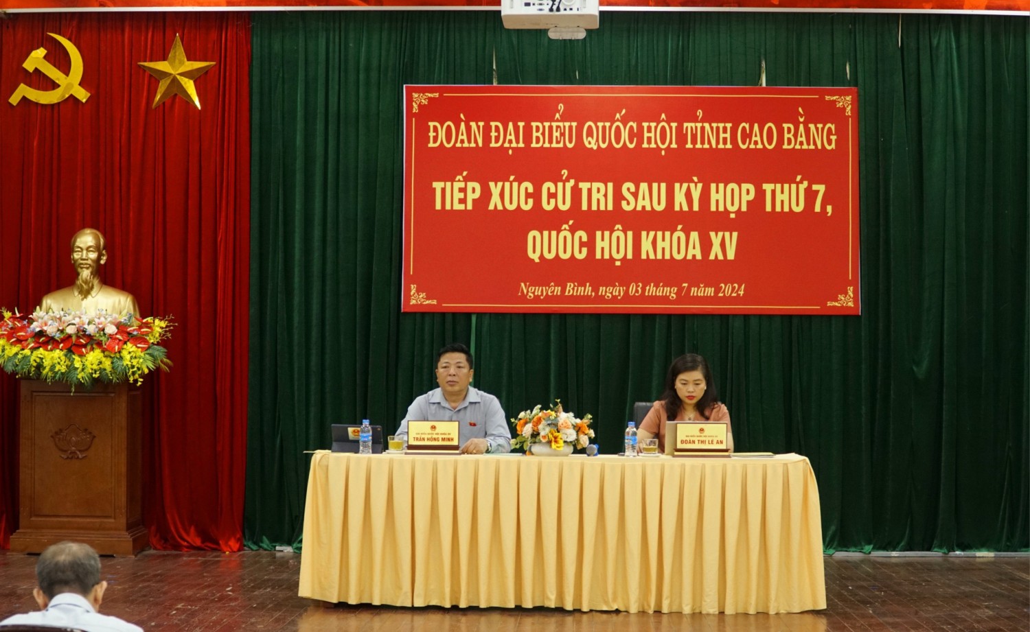 Đại biểu Quốc hội TXCT tại huyện Nguyên Bình