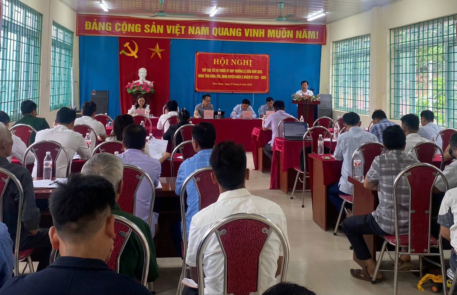 Đại biểu HĐND tỉnh tiếp xúc cử tri tại xã Đức Hạnh, huyện Bảo Lâm