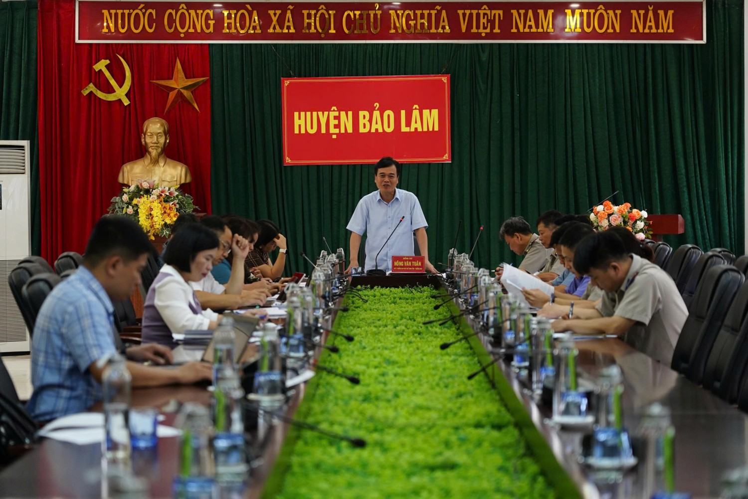 Ban Pháp chế HĐND tỉnh giám sát tại Chi cục THADS huyện Bảo Lâm